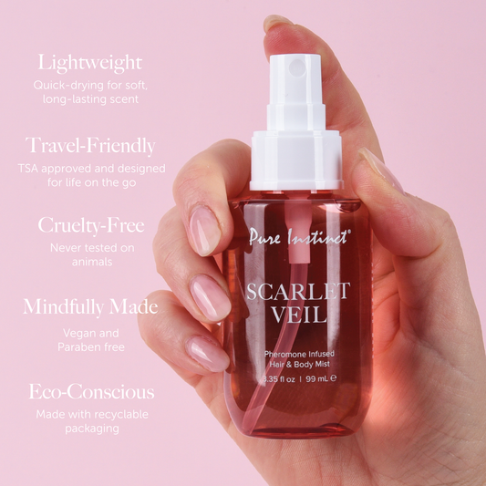 Scarlet Veil Pheromone Hair & Body Mist