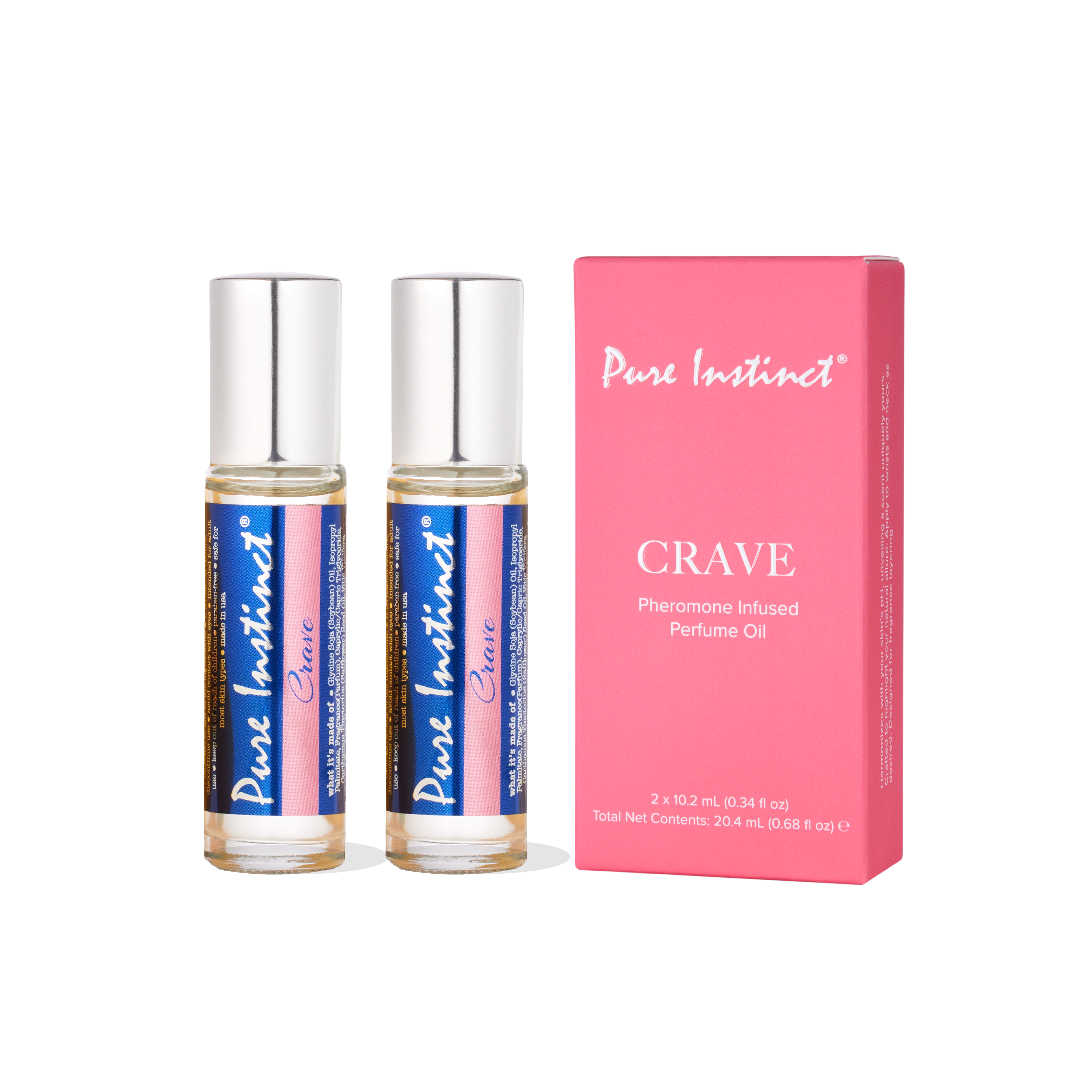 CRAVE Roll-On Pheromone Perfume 2-Pack
